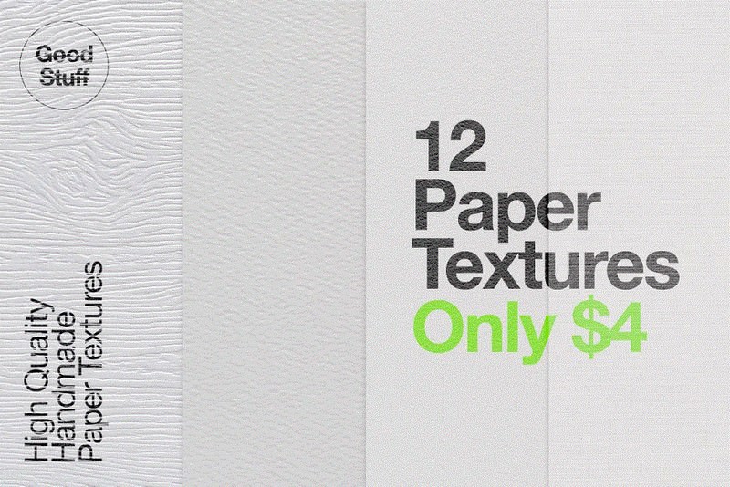 12 Paper Textures Pack
