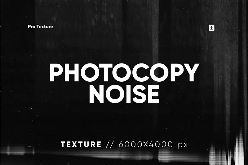 20 Photocopy Noise Texture