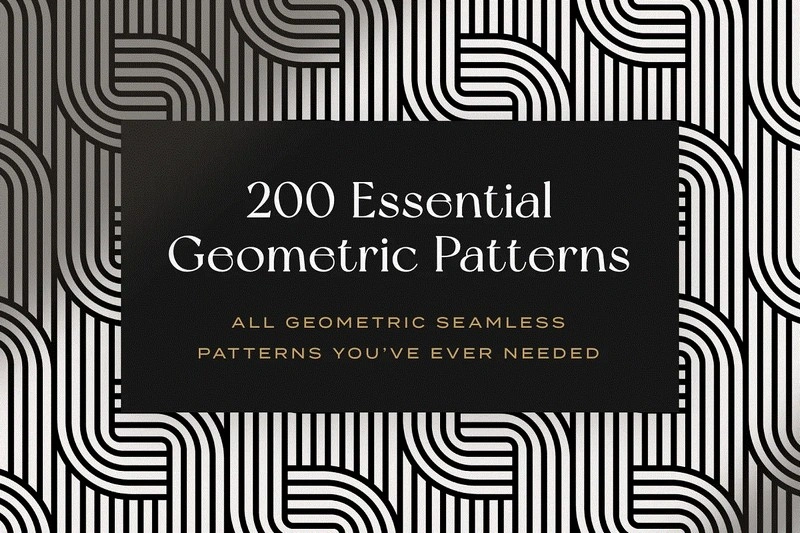 200 Essential Geometric Patterns