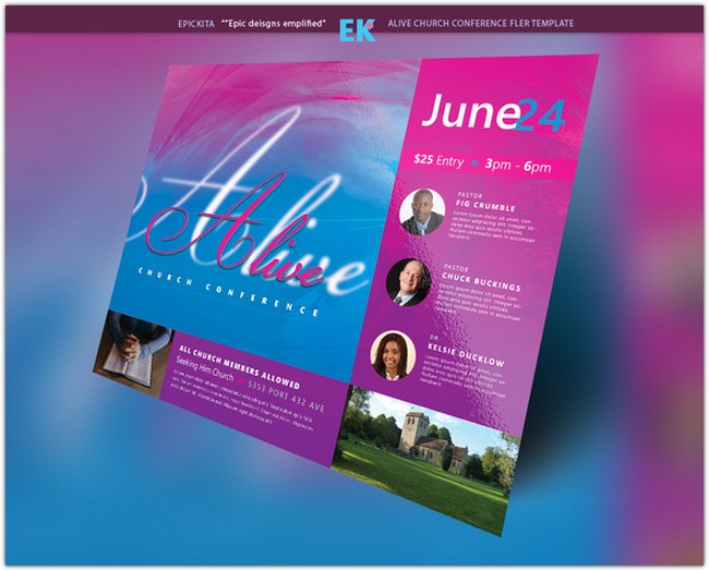 Alive Church Conference Flyer