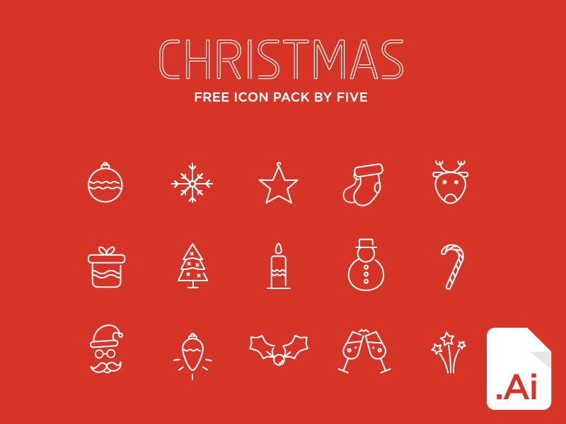 Christmas Icon Pack By Five