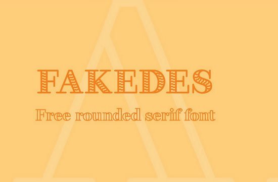 FAKEDES – Free Font