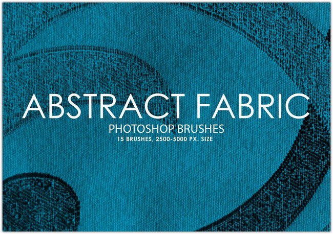 Free Abstract Fabric Photoshop Brushes