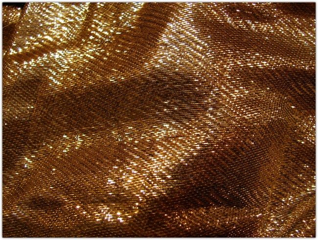 Gold Tinsel Fabric Texture 3