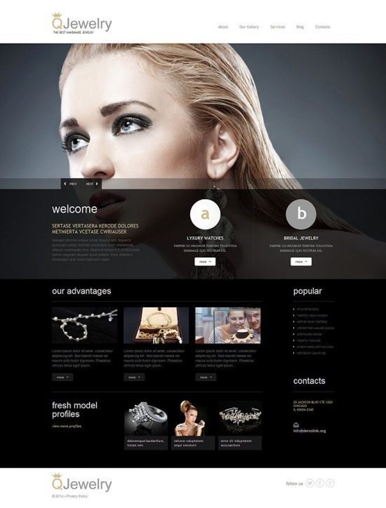 28+ Awesome Jewelry WordPress Themes 2020 - Templatefor