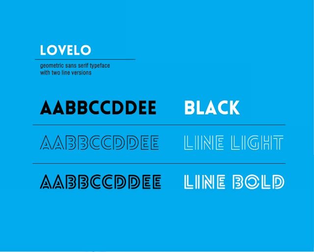 Lovelo free font-241521