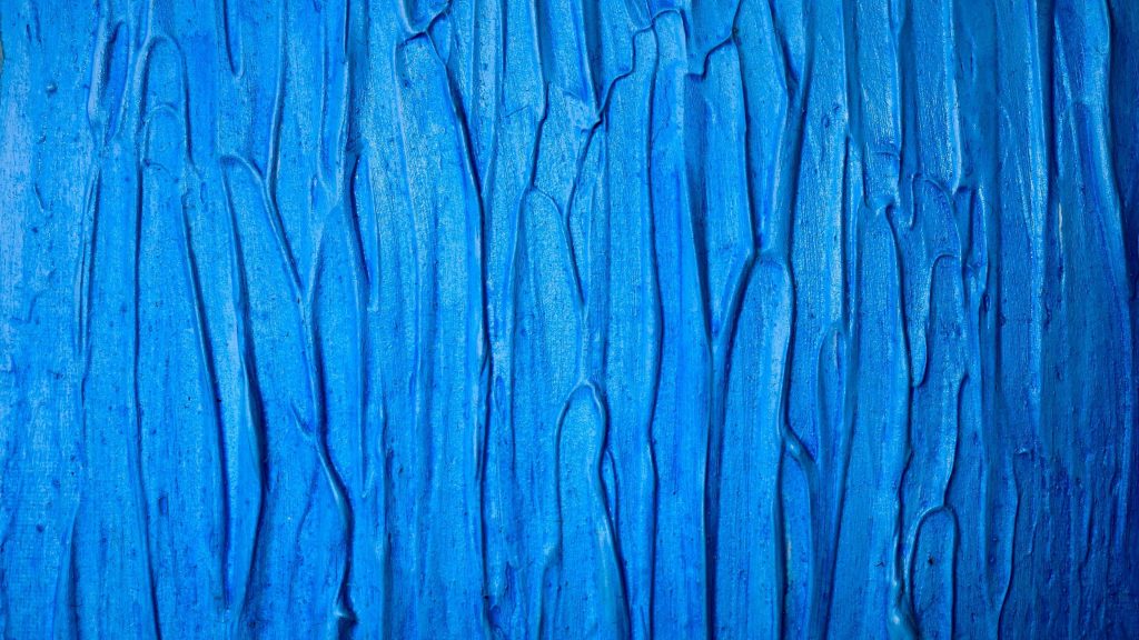 Surface Blue Paint Texture Background
