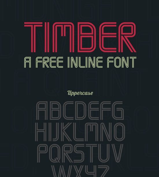 Timber – Free Font