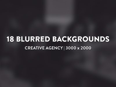 18 Blurred Backgrounds