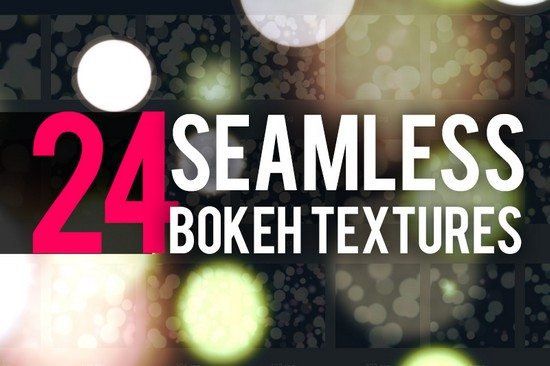 24 Seamless Bokeh Textures