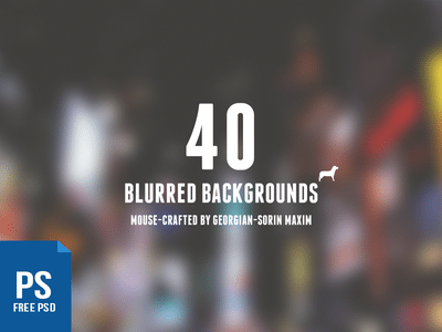40 Blurred Backgrounds