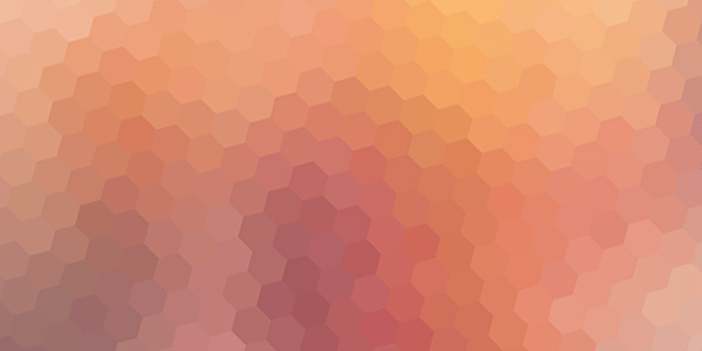 5 blurred hexagon backgrounds