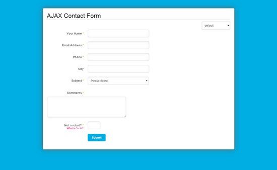 23+ Best PHP Contact Form Templates 2018 - Templatefor