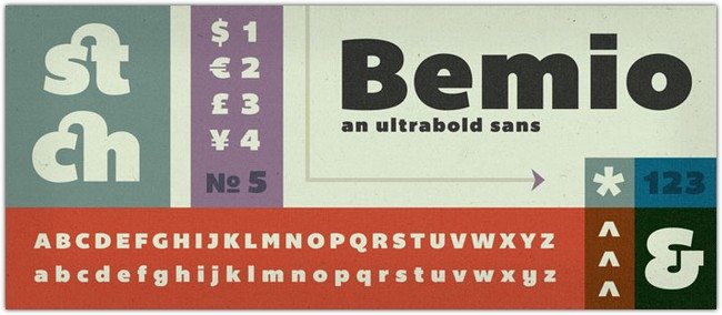 BEMIO Font