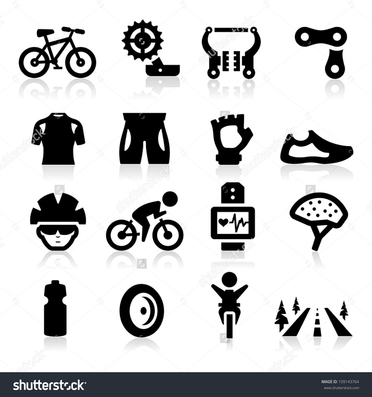 Biking icon  