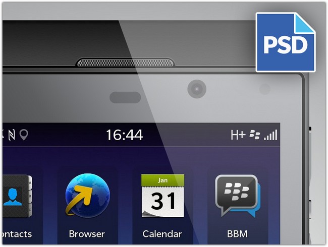 BlackBerry Z10 + PSD