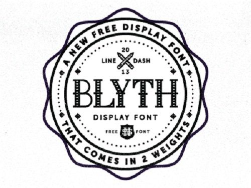 Blyth-Font