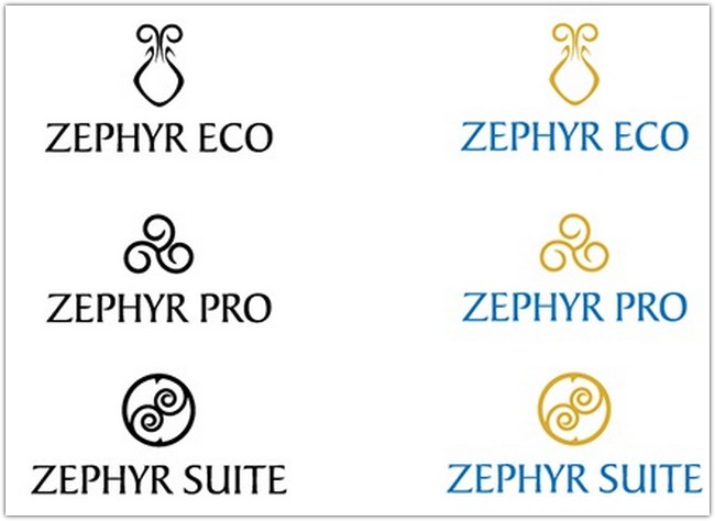 Brand creation and logo design - Zephyr Airlines