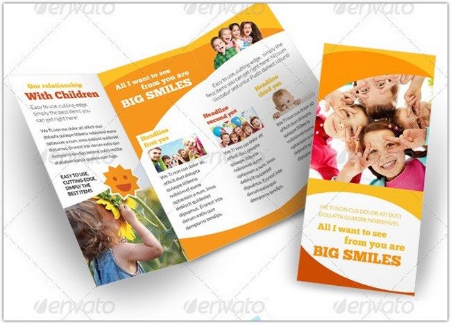 25+ Top Child Care Brochure Templates 2018 - Templatefor