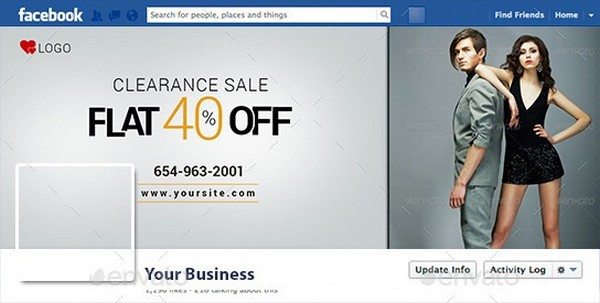 Clearance Sale Facebook Cover