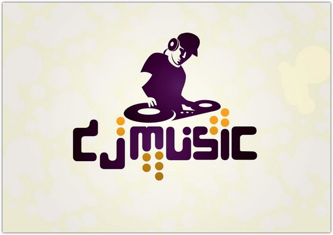 DJ Music Logo