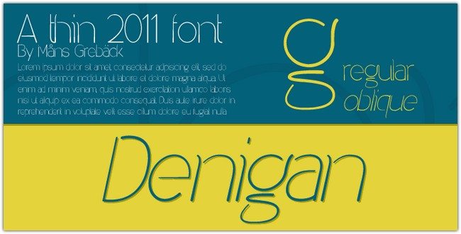 Denigan Font 