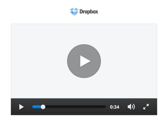 Dropbox Video Player