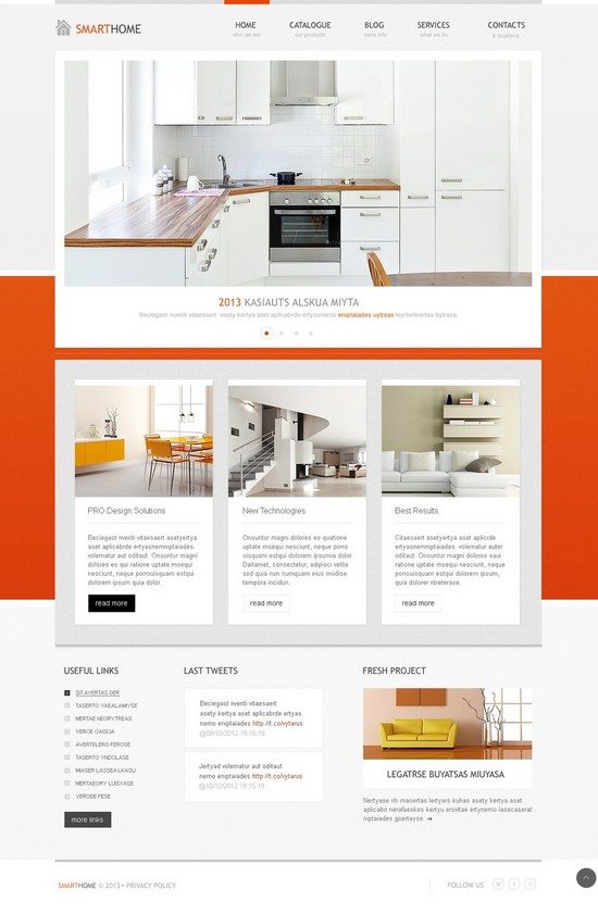 Elegant Interior WordPress Theme