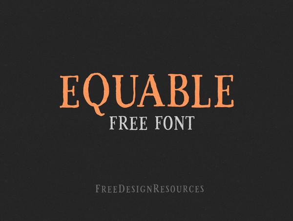 Equable Free Font