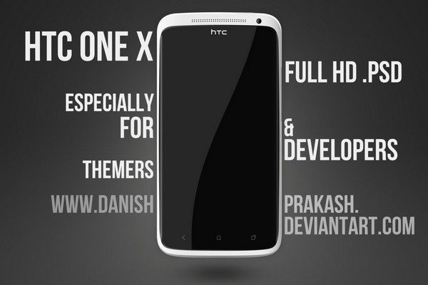 HTC One X PSD