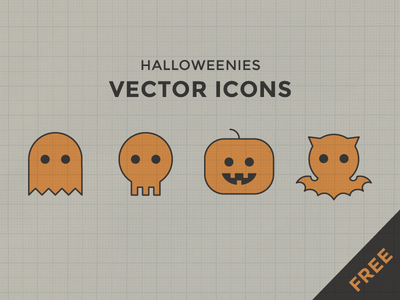 Halloweenies free icons