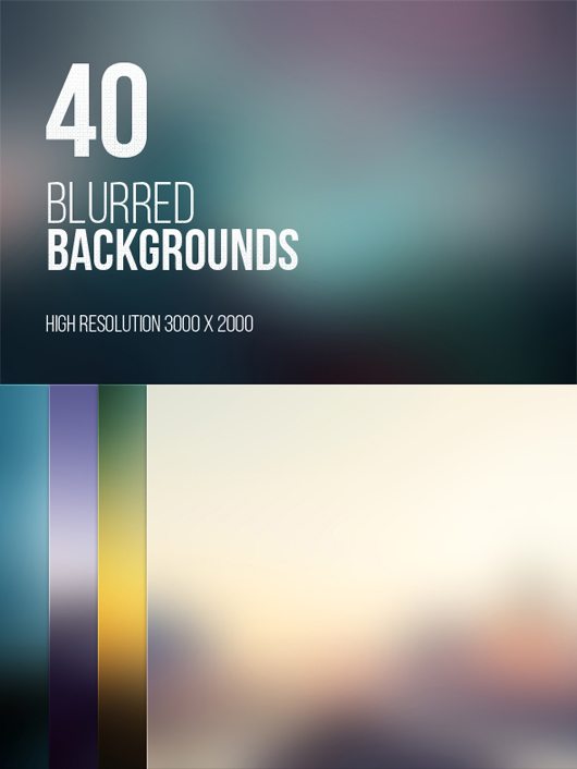 High Resolution Blurred Backgrounds Pack