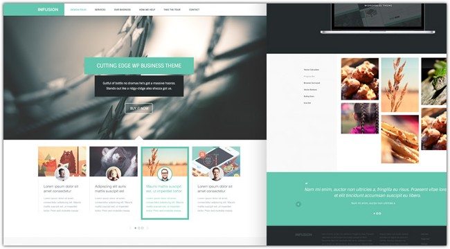 INFUSION - FREE WEBSITE TEMPLATE
