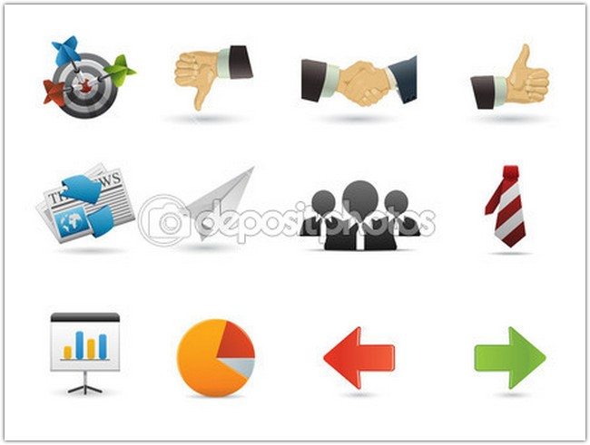 Icons Set for Web Applications, Internet & Website icons