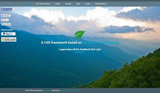 Leaf-CSS-framework