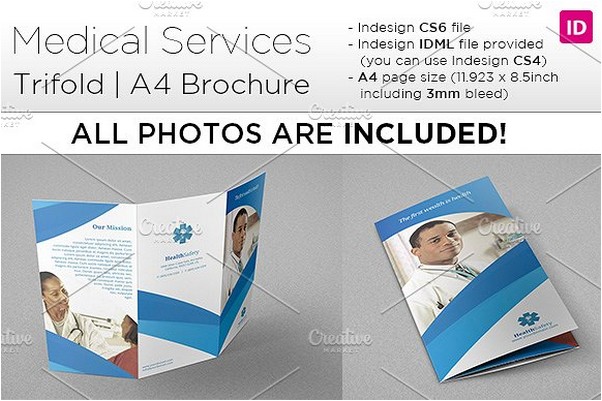 Medical A4 Trifold Brochure # 3