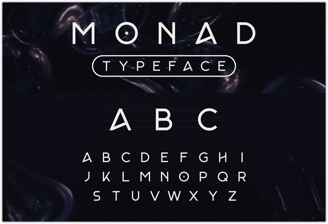 Monad Free Typeface  