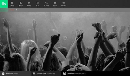 MusicVent – Premium Music & Event WordPress Theme