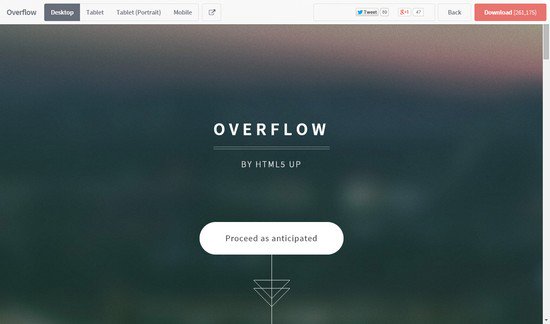 Overflow HTML5 UP