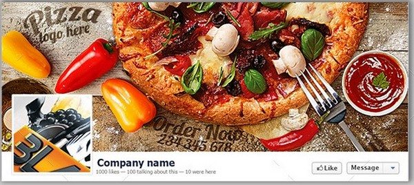Pizza Facebook Cover