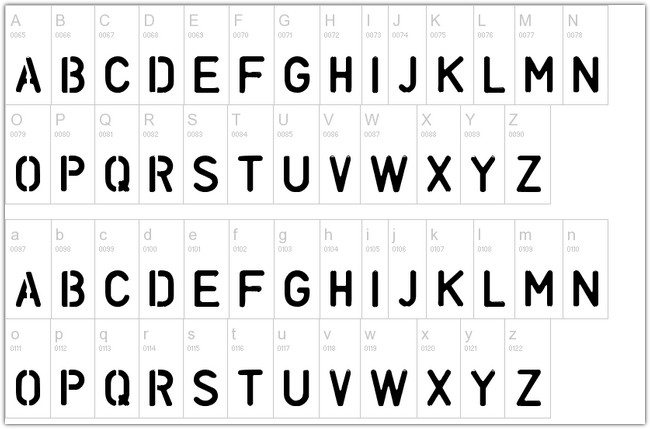 Download stencil font microsoft word free - gasebrown