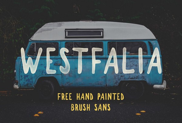 WESTFALIA - FREE FONT