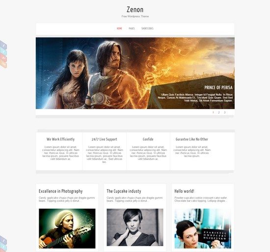Zenon Lite Free WordPress Theme