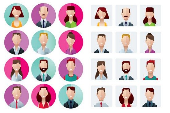 profile icons office people
