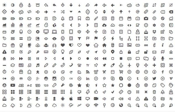 25+ Awesome Text Icons For Your Upcoming Project | Templatefor