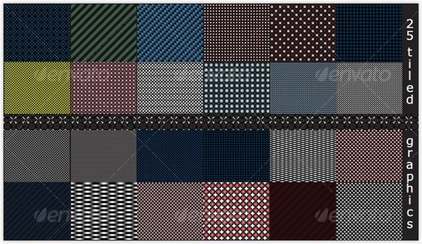 25 Tiled Background Textures