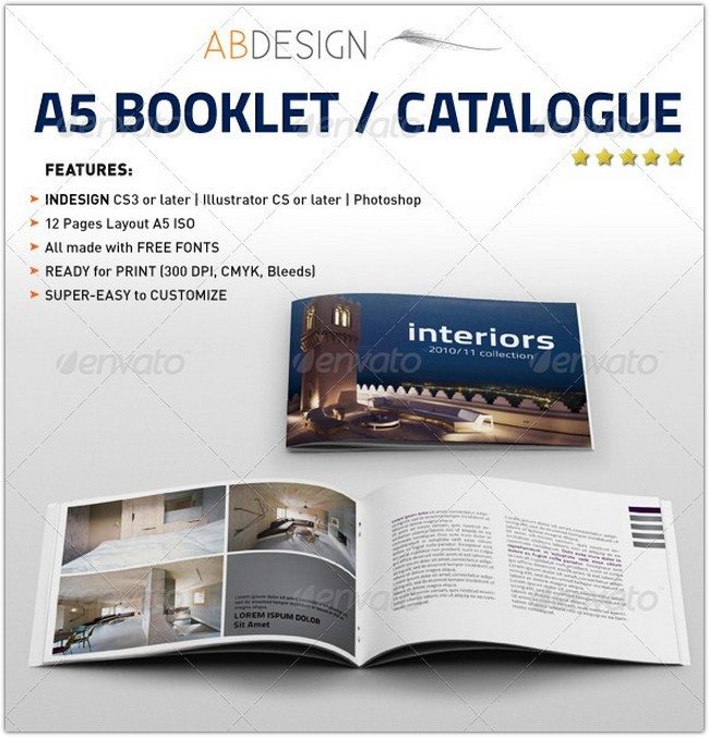 A5 Booklet Catalogue