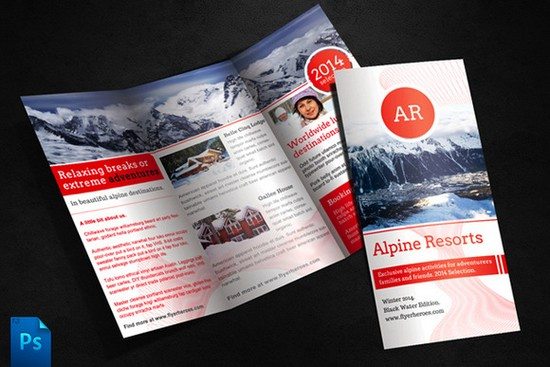 Alpine Travel Brochure Template
