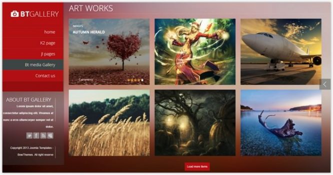 Gallery PHP Template