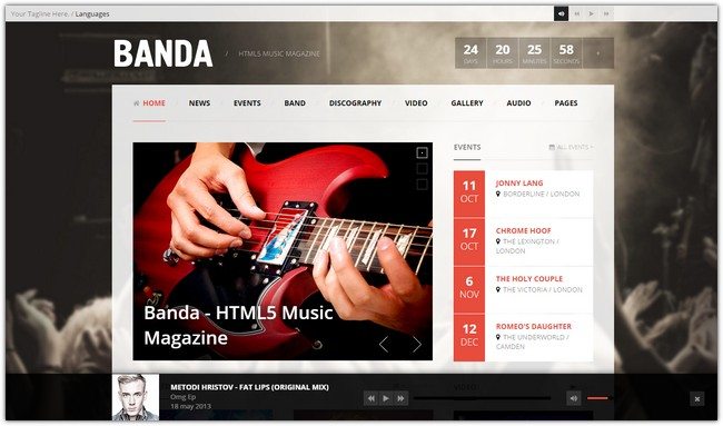 Banda - HTML5 Music Magazine